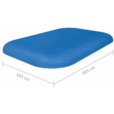 Flowclear Pool Cover 305x183x56 cm Bestway