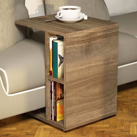 Coffee Table Ceylin 45x35x57.5 cm Walnut Homemania