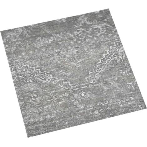 vidaXL Self-adhesive Flooring Planks 55 pcs PVC 5.11 m² Concrete Grey - Grey