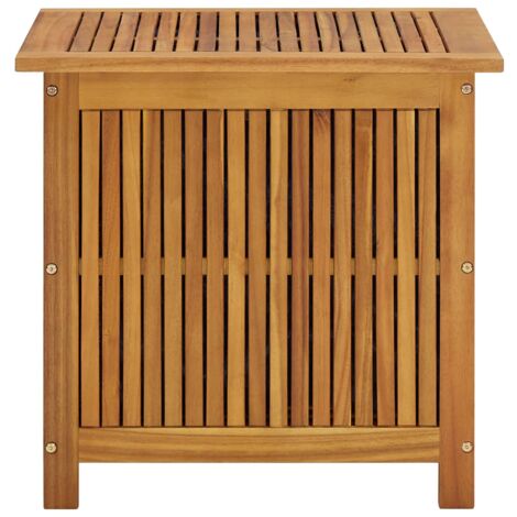 Garden Storage Box 60x50x58 cm Solid Acacia Wood vidaXL