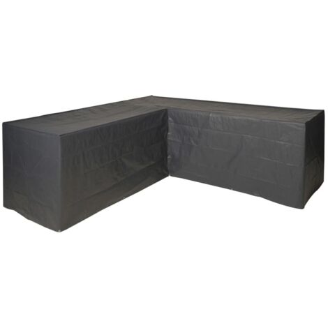 Garden Furniture Cover for L-shaped longers 250x90x90 cm Nature