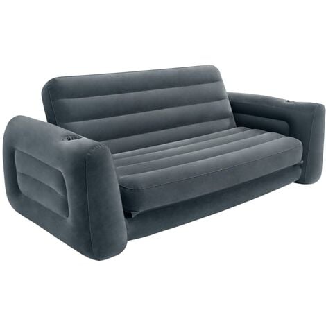 Intex Pull-Out Chair Dark Grey 203x231x66 cm - Grey