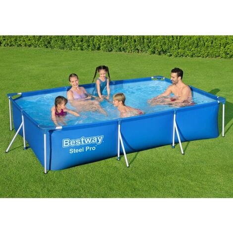 Steel Pro Swimming Pool 300x201x66 cm Bestway