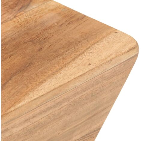 Coffee Table V-shape 66x66x30 cm Solid Acacia Wood vidaXL