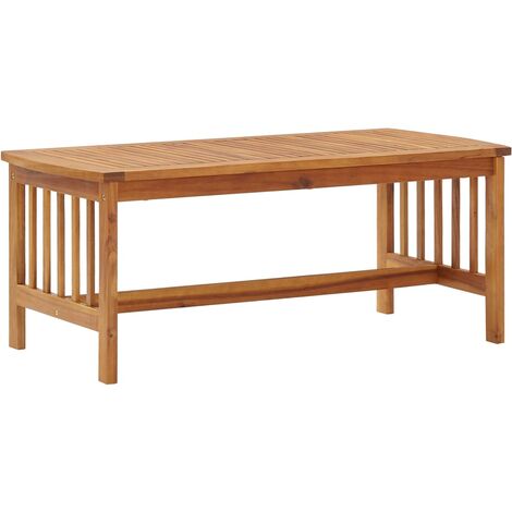 4 Piece Garden Lounge Set Solid Acacia Wood vidaXL