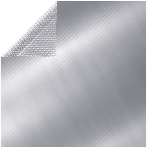 Pool Cover  Silver  Polyethylene  549x274 cm vidaXL