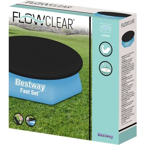 Flowclear Fast Set Pool Cover 240 cm Bestway