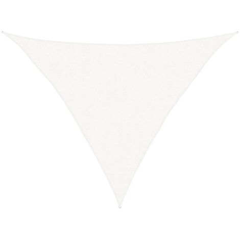 Sunshade Sail 160 g/m² White 2.5x2.5x3.5 m HDPE vidaXL