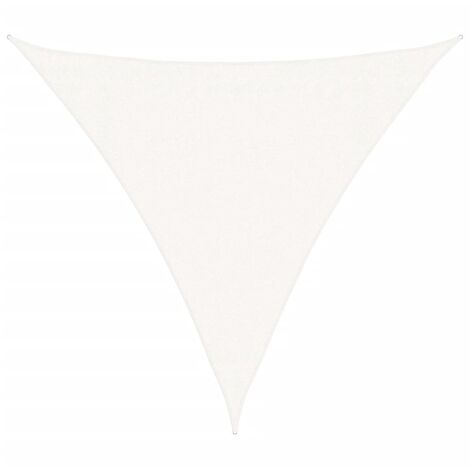 Sunshade Sail 160 g/m² White 3x3x3 m HDPE vidaXL