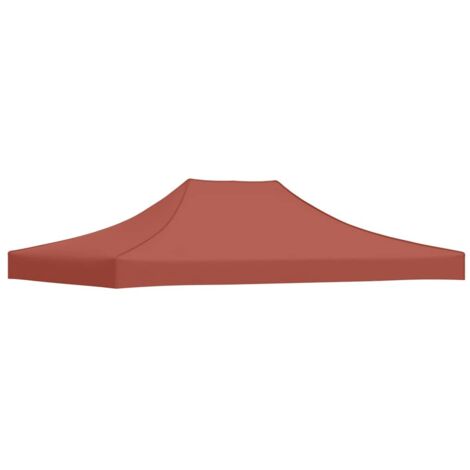 Party Tent Roof 4.5x3 m Terracotta 270 g/m² vidaXL