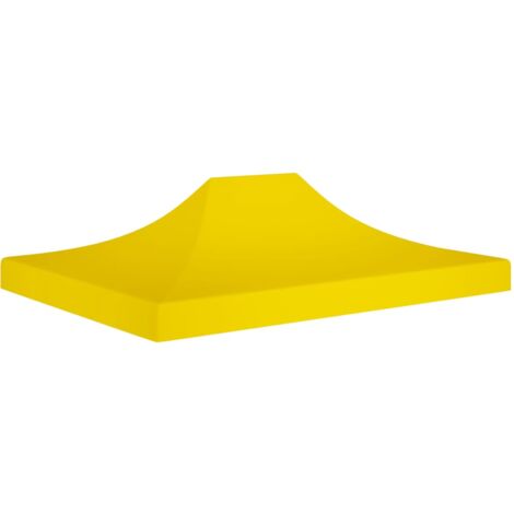Party Tent Roof 4.5x3 m Yellow 270 g/m² vidaXL
