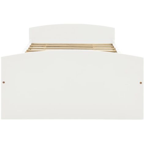 Bed Frame with 2 Drawers without Mattress White 90x200 cm vidaXL