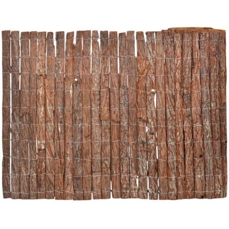 Bark Fence 1000x70 cm vidaXL