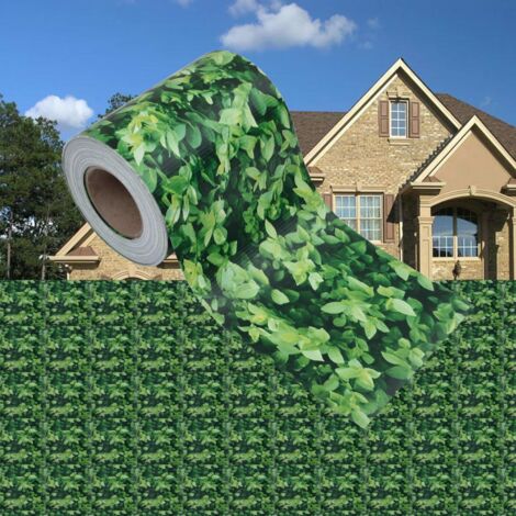 Garden Privacy Screen PVC 35x0.19 m Green vidaXL