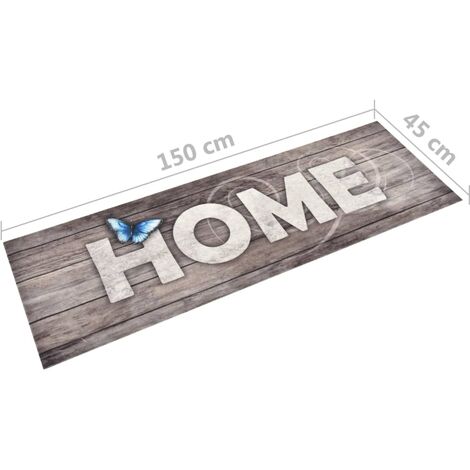 Kitchen Carpet Washable Home 45x150 cm vidaXL
