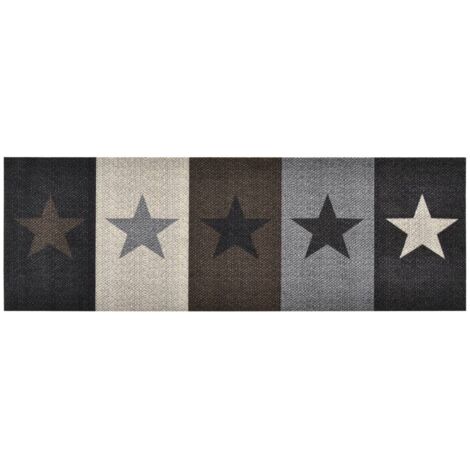 Kitchen Carpet Washable Stars 45x150 cm vidaXL (1/5)