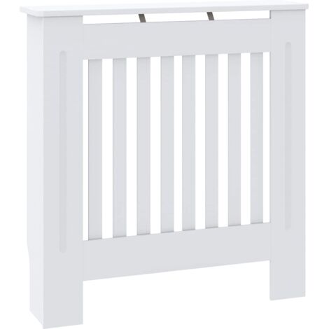 MDF Radiator Cover White 78 cm vidaXL