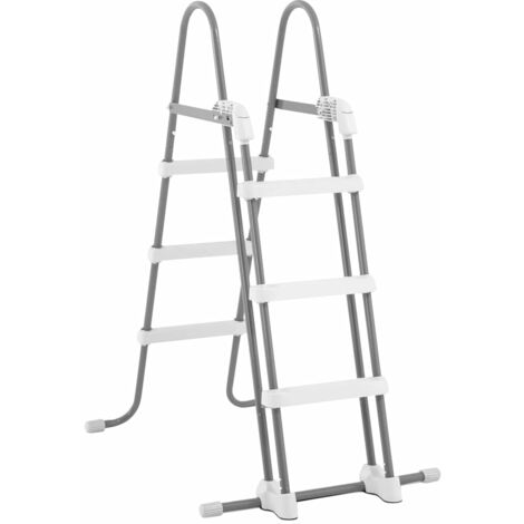 Intex 3-Step Pool Safety Ladder 91-107 cm - Grey