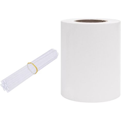Garden Privacy Screen PVC 35x0.19 m White vidaXL