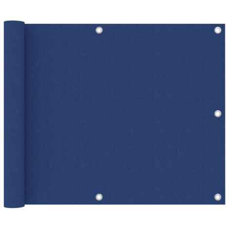 Balcony Screen Blue 75x300 cm Oxford Fabric vidaXL