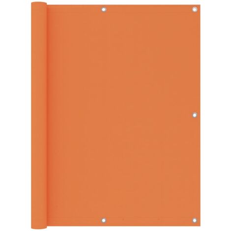 Balcony Screen Orange 120x500 cm Oxford Fabric vidaXL