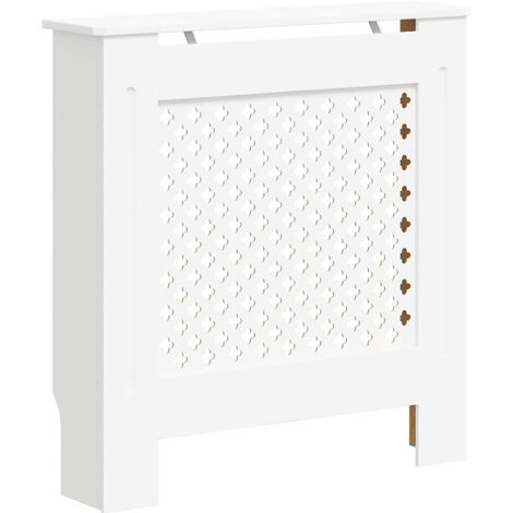 vidaXL MDF Radiator Cover White 78 cm