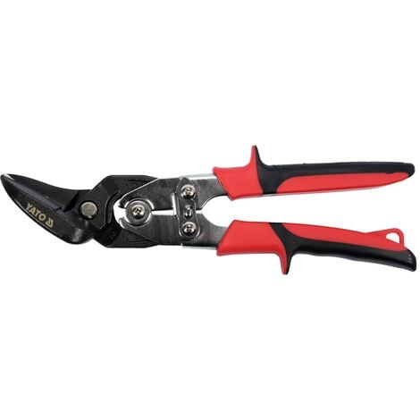 YATO Ideal Tin Snips Left 260 mm Red