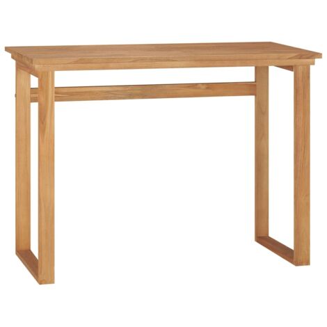 Desk 100x45x75 cm Solid Teak Wood vidaXL