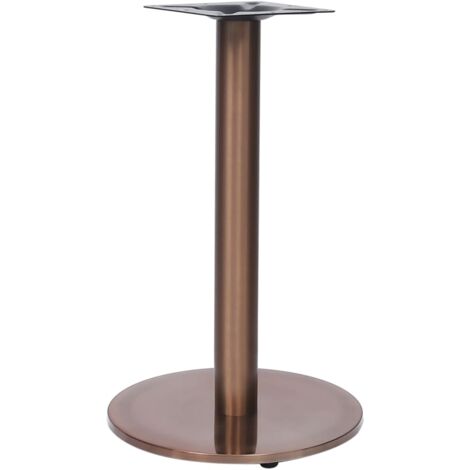 Bistro Table Leg Gold Ø45x72 cm Stainless Steel vidaXL