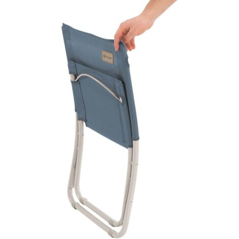 Folding Camping Chair Sauntons Ocean Blue Outwell