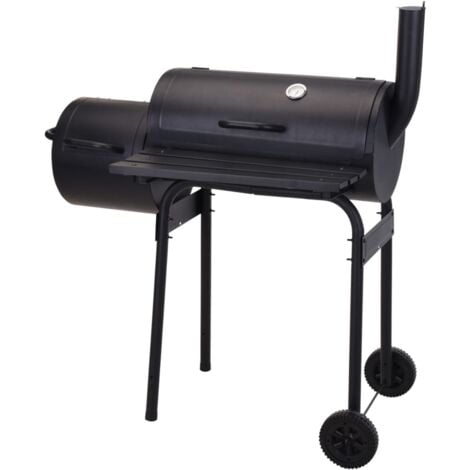 Barbecue Smoker Black ProGarden