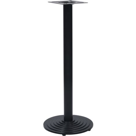 Bistro Table Leg Black Ø43x107 cm Cast Iron vidaXL (1/5)