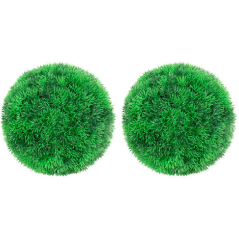 Artificial Boxwood Balls 2 pcs 22 cm vidaXL