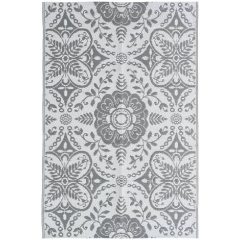 Outdoor Carpet ARAKIL Light Grey 190x290 cm PP vidaXL