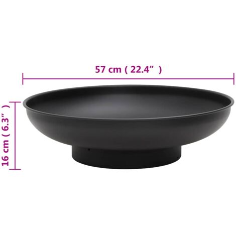 Fire Pit 57 cm Steel vidaXL