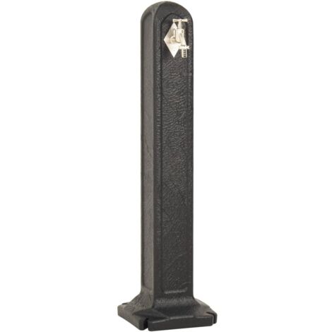 Garden Tanker with Faucet Anthracite Stone Look vidaXL