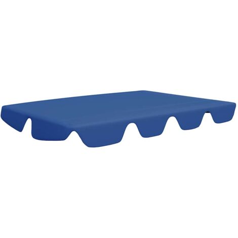 Replacement Canopy for Garden Swing Blue 188/168x145/110 cm vidaXL
