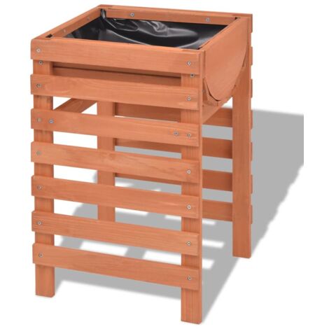 Planter 38x36x60 cm Wood vidaXL
