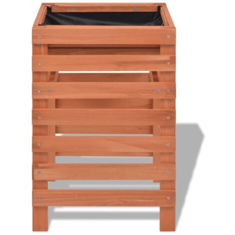 Planter 38x36x60 cm Wood vidaXL