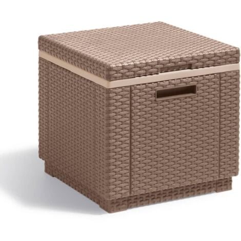 Rattan store cooler box