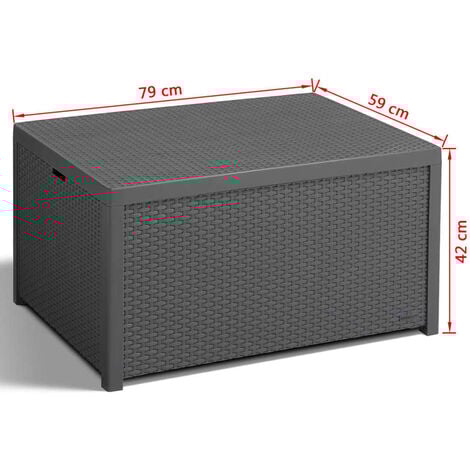 Storage Table Arica Graphite 221044 Keter