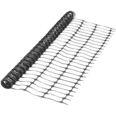 Garden Fence 30 m Black vidaXL