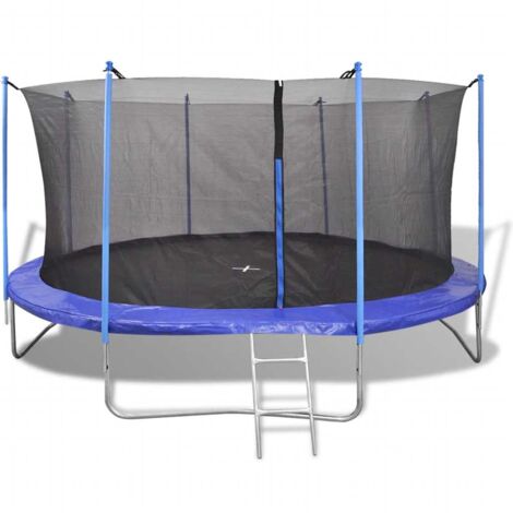 Five Piece Trampoline Set 3.96 m vidaXL