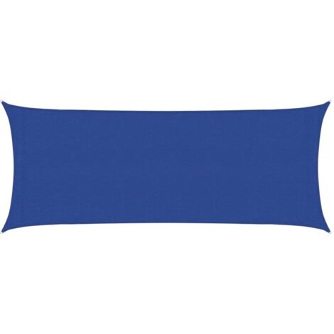 Sunshade Sail 160 g/m² Blue 2x4.5 m HDPE vidaXL