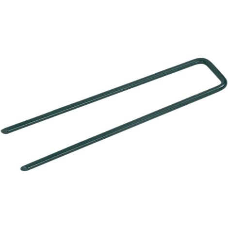 Nails for Artificial Grass 20 pcs U-shape Iron vidaXL