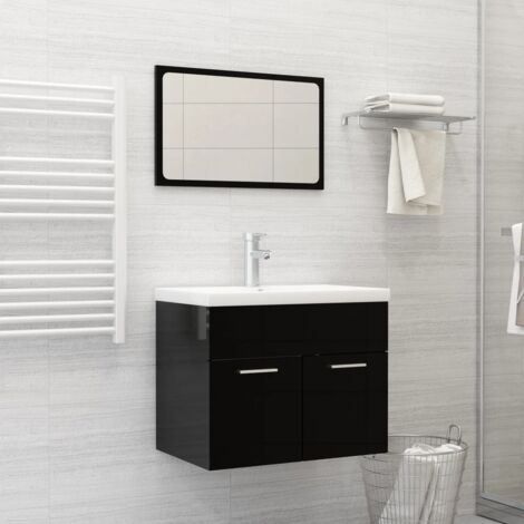 Built-in Basin with Faucet 61x39x18 cm Ceramic White vidaXL (1/5)