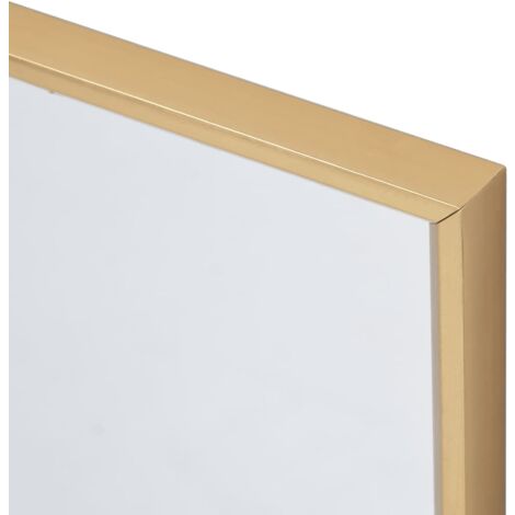 Mirror Gold 60x60 cm vidaXL