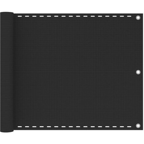 Balcony Screen Anthracite 75x300 cm HDPE vidaXL