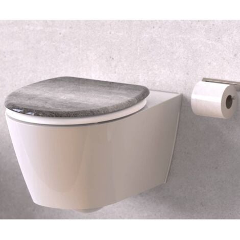 Toilet Seat with Soft-Close INDUSTRIAL GREY SCHÜTTE