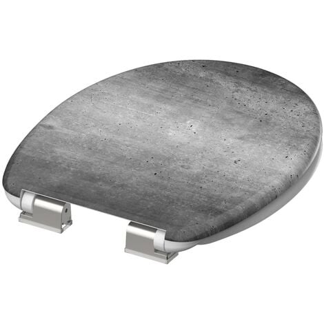 Toilet Seat with Soft-Close INDUSTRIAL GREY SCHÜTTE